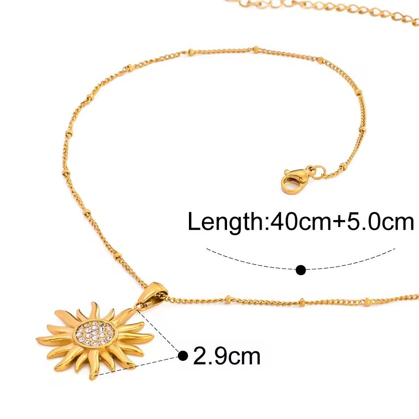 Sun Bling Necklace