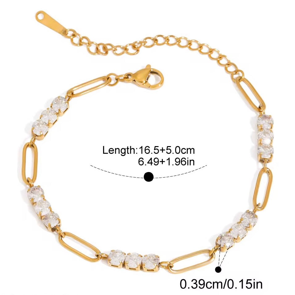 Tennis Link Bracelet