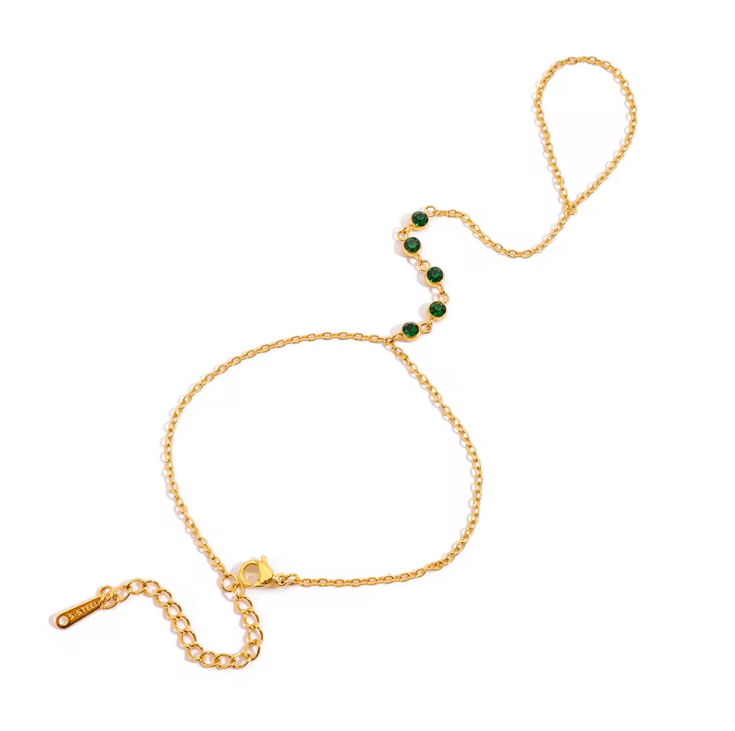 Emerald Handchain