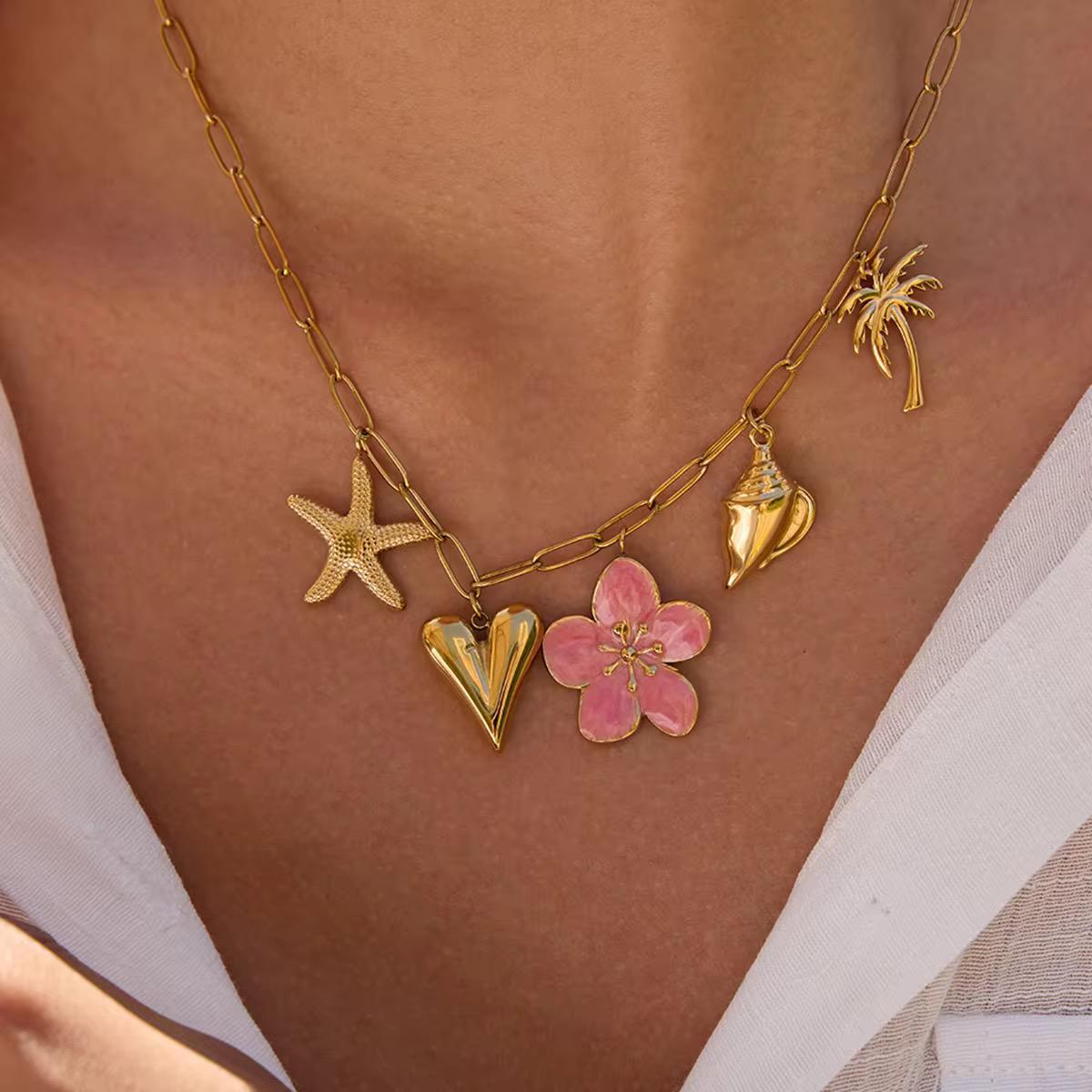 Summer Girl Charm Necklace