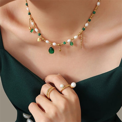 Souvenir Necklace (Green)