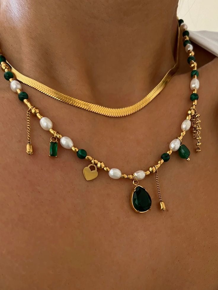 Souvenir Necklace (Green)