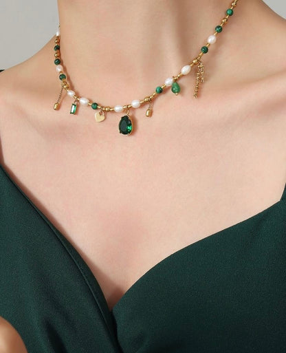 Souvenir Necklace (Green)