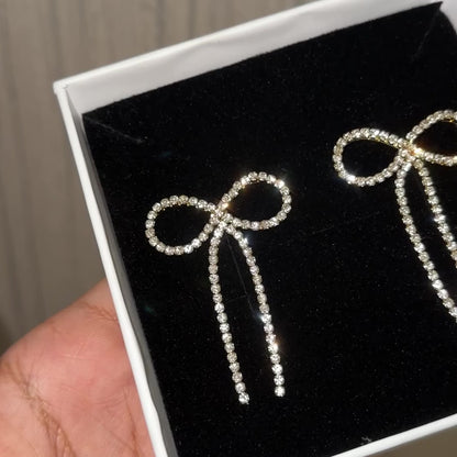 Bow Shine Danglers