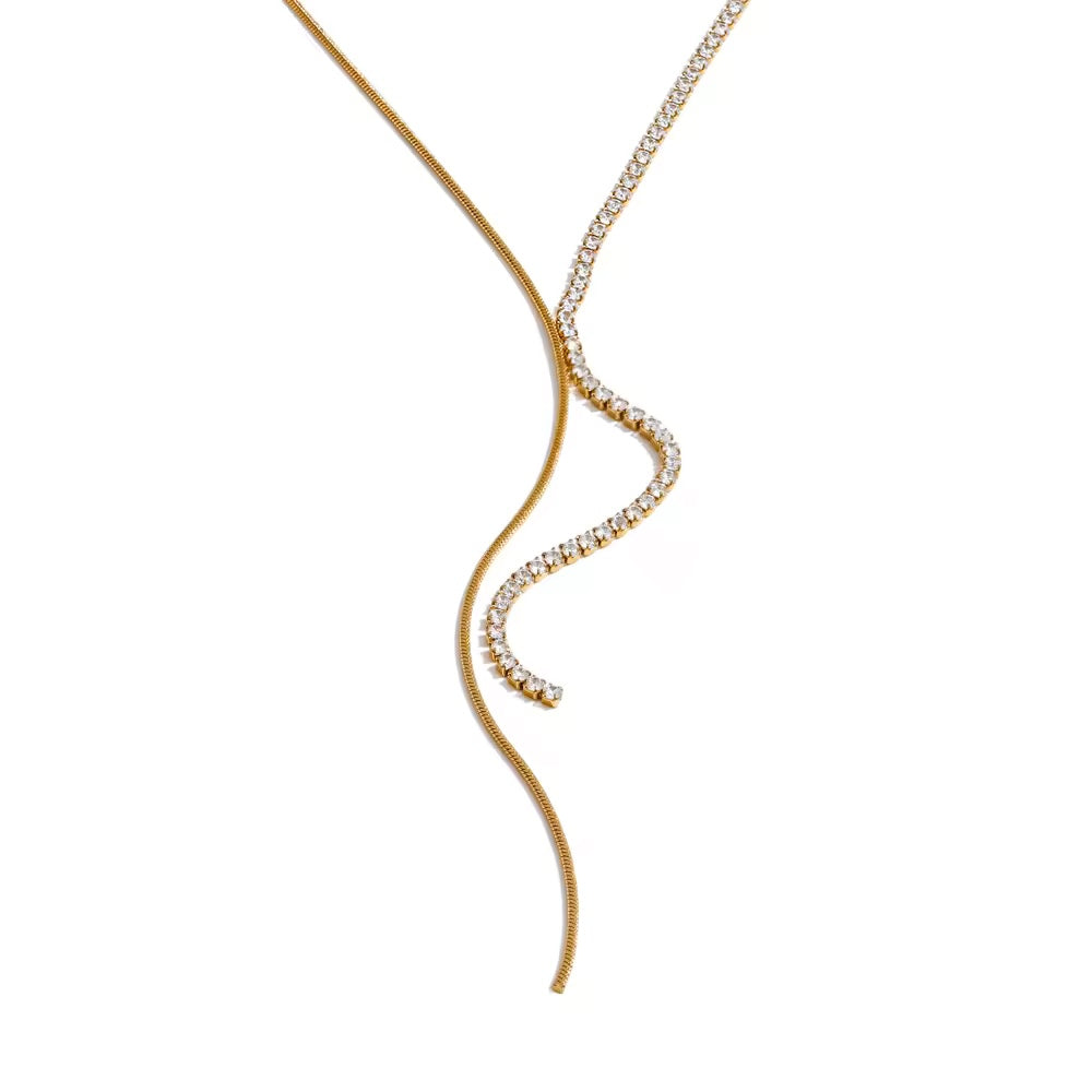 Tennis Y Necklace
